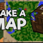 how to craft a map in minecraft
