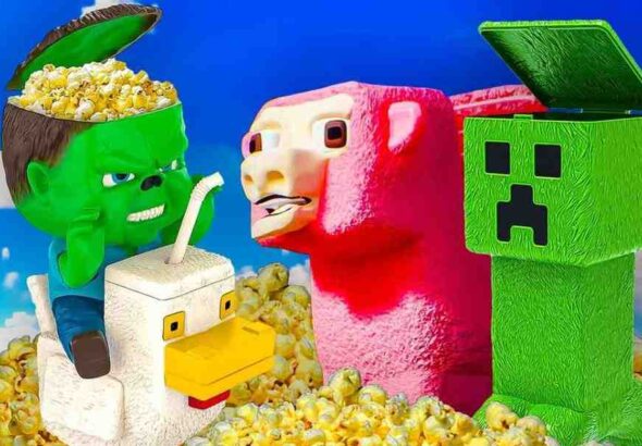 Chicken Jockey Popcorn Bucket